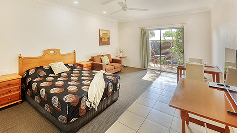 Deluxe Ground Floor Queen Rooms