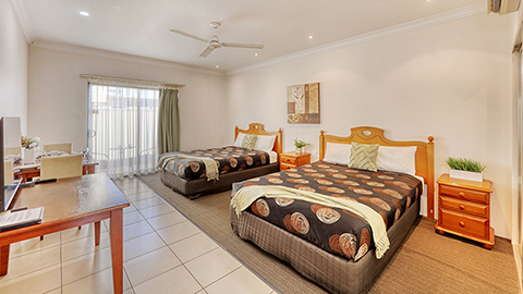 Superior Twin Queen Rooms with Spa Bath